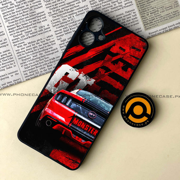 Samsung Galaxy A06 - Speed Shift Racing Car - Premium Metal Printed soft Bumper shock Proof Case