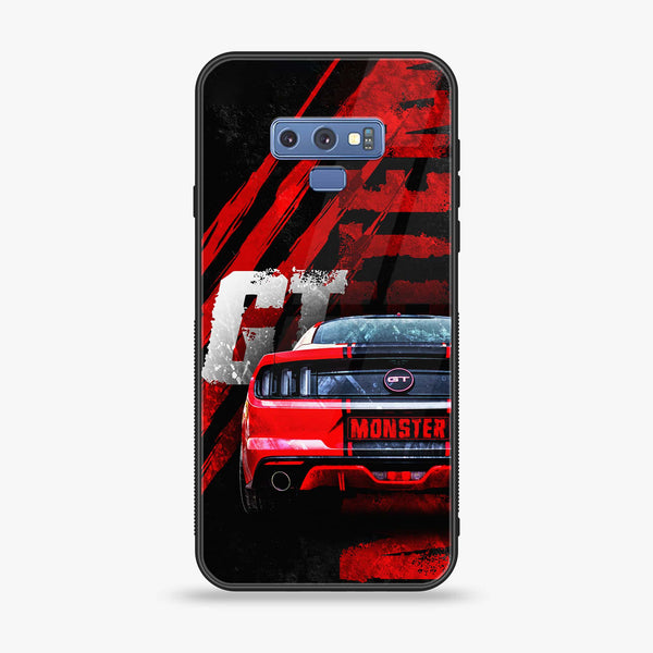 Samsung Galaxy Note 9 - Speed Shift Racing Car - Premium Printed Glass soft Bumper Shock Proof Case  CS-24318