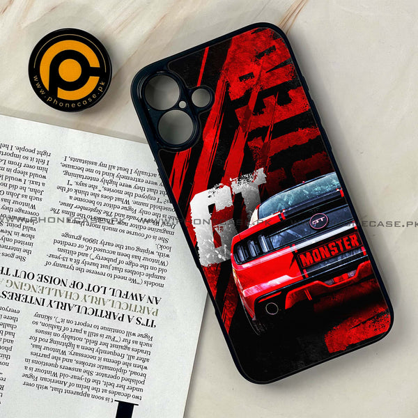 iPhone 16 Plus - Speed Shift - Premium Printed Glass soft Bumper shock Proof Case