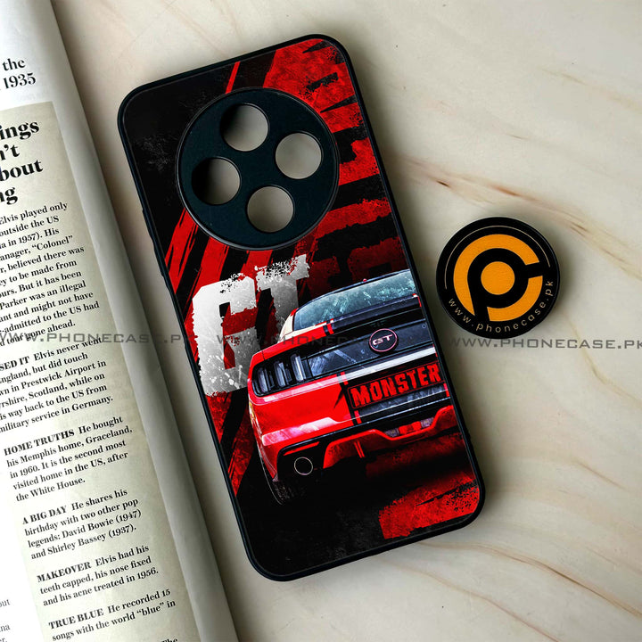 Oppo F27 Pro Plus - Speed Shift Racing Car - Premium Metal Printed soft Bumper Shock Proof Case