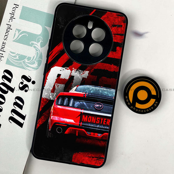 Realme 12 - Speed Shift Racing Car - Premium Printed Glass soft Bumper Shock Proof Case