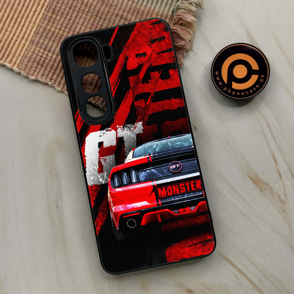 Vivo Y400 - Speed Shift Racing Car - Premium Metal Printed soft Bumper shock Proof Case