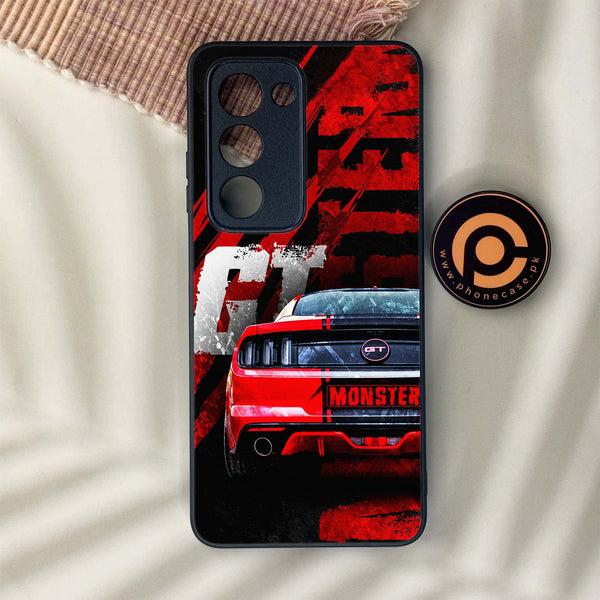 Oppo A5 2025 - Speed Shift Racing Car - Premium Metal Printed soft Bumper shock Proof Case