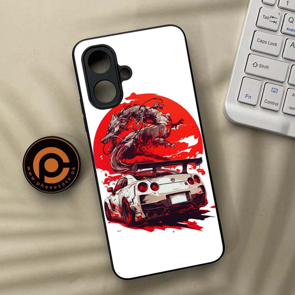 Infinix Smart 10 - Speed and Fury - Premium Metal Printed soft Bumper Shock Proof Case