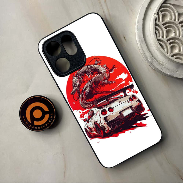 Oppo Reno 14F - Speed and Fury  - Premium Metal Printed Soft Bumper Shockproof Case
