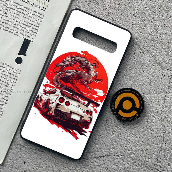 Samsung Galaxy S10 5G - Speed and Fury - Premium Printed Glass soft Bumper Shock Proof Case