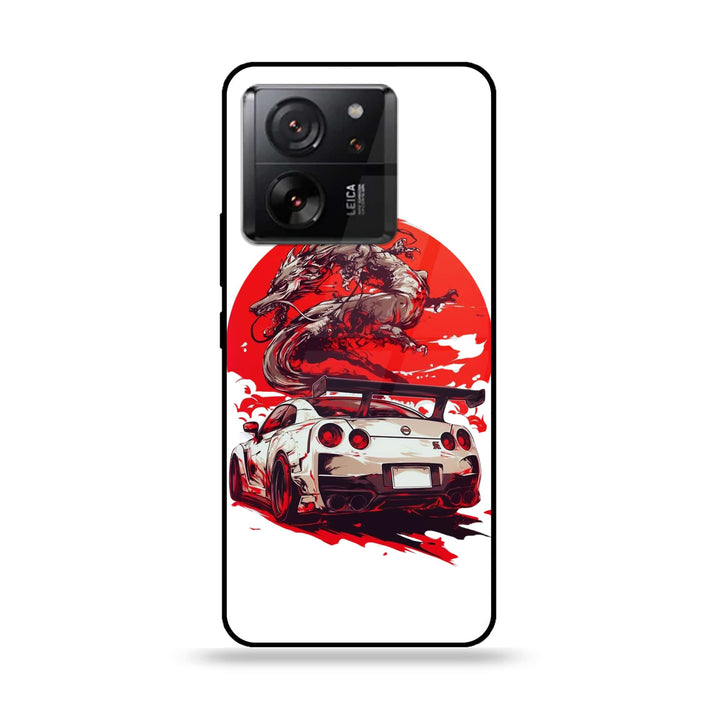 Xiaomi 13T - Speed and Fury - Premium Printed Glass soft Bumper Shock Proof Case