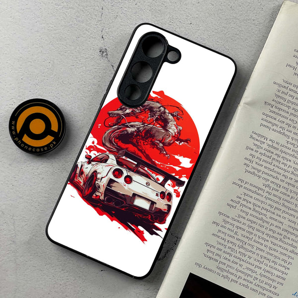 Vivo Y04 -  Speed and Fury  - Premium Metal Printed soft Bumper shock Proof Case