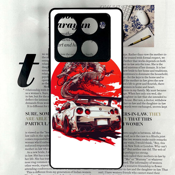 Infinix Note 40 Pro Plus - Speed and Fury - Premium Metal Printed soft Bumper shock Proof Case