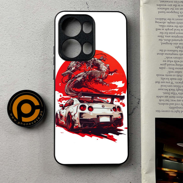 Oppo Reno 13 Pro - Speed and Fury - Premium Metal Printed Soft Bumper Shockproof Case