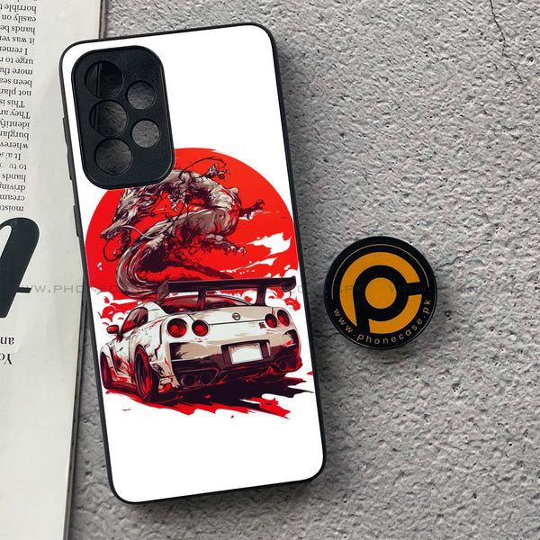 Samsung Galaxy A33 - Speed and Fury - Premium Printed Glass soft Bumper Shock Proof Case