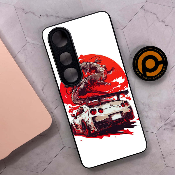 Vivo V50 Lite - Speed and Fury - Premium Metal Printed soft Bumper shock Proof Case