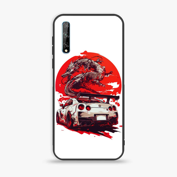 Huawei Y8p - Speed and Fury - Premium Printed Glass soft Bumper Shock Proof Case
