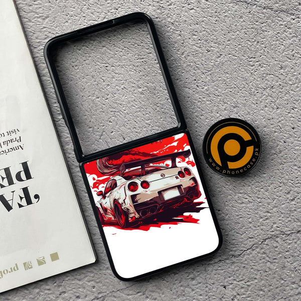 Xiaomi Mix Flip - Speed and Fury - Premium Metal  Printed soft Bumper shock Proof Case