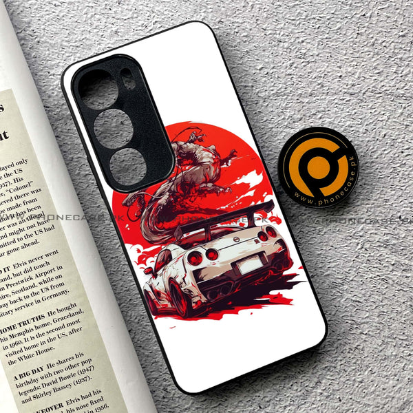 Vivo Y19s Pro - Speed and Fury - Premium Metal Printed soft Bumper shock Proof Case