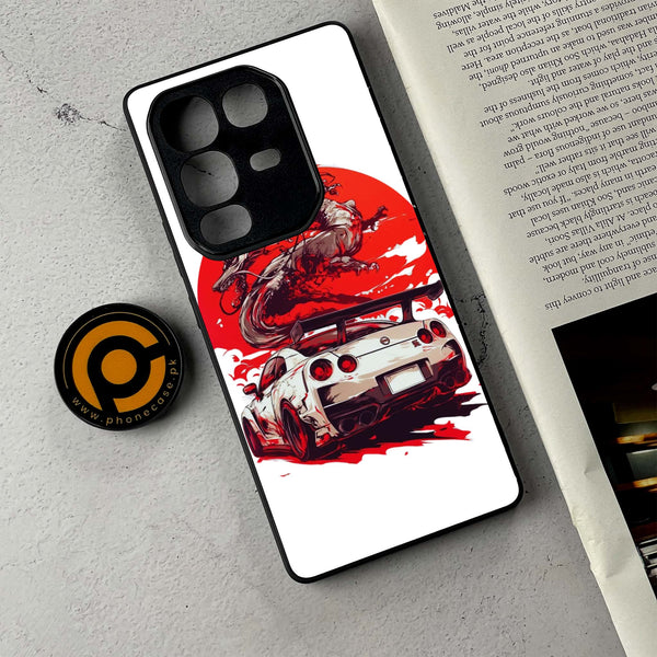 Infinix Note 50 Pro Plus - Speed and Fury - Premium Metal Printed Soft Bumper Shockproof Case