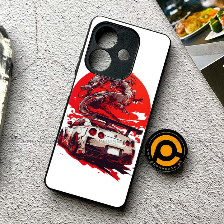 Oppo A3x - Speed and Fury - Premium Printed Metal soft Bumper shock Proof Case