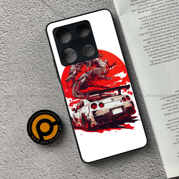 Infinix Note 30 Pro - Speed and Fury - Premium Metal Printed soft Bumper shock Proof Case