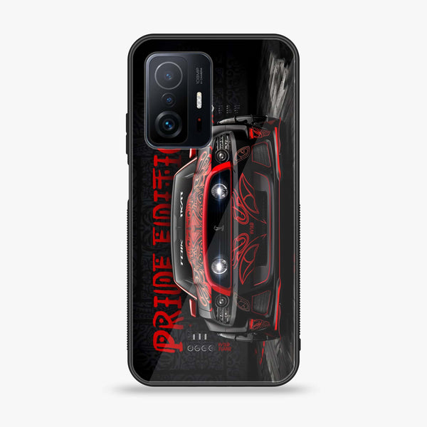 Xiaomi 11T Pro - Cobra X Racing Car -   Premium Printed Metal soft Bumper shock Proof Case
