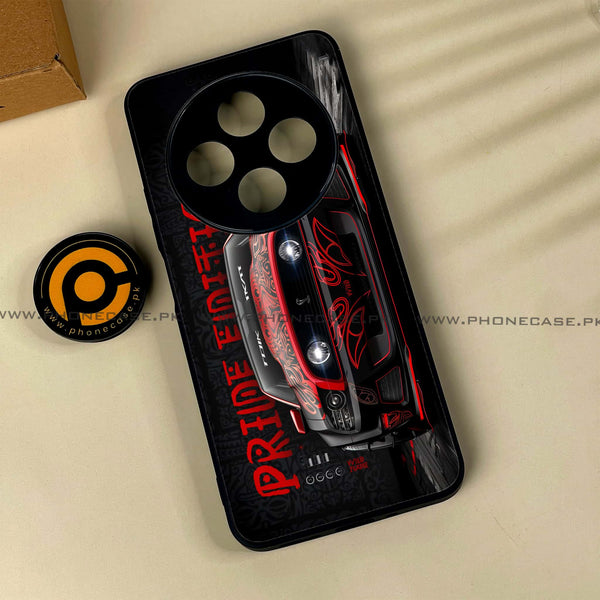 Xiaomi Redmi 14C - Sport Car -  Premium Printed Metal soft Bumper shock Proof Case