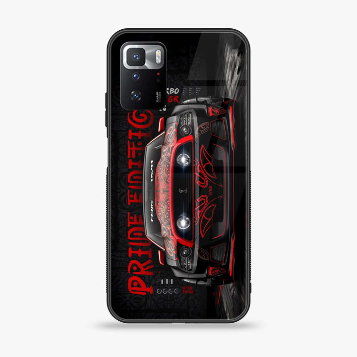 Xiaomi POCO X3 GT - Cobra X Racing Car -  Premium Printed Metal soft Bumper shock Proof Case
