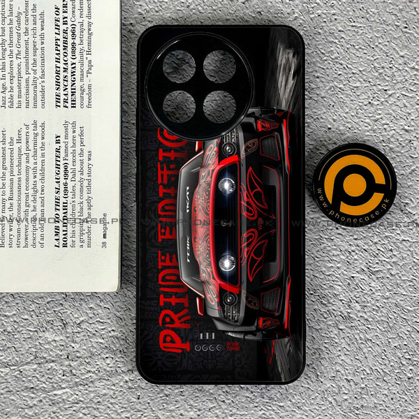 OnePlus 13R - Sport Car - Premium Printed Metal soft Bumper shock Proof Case