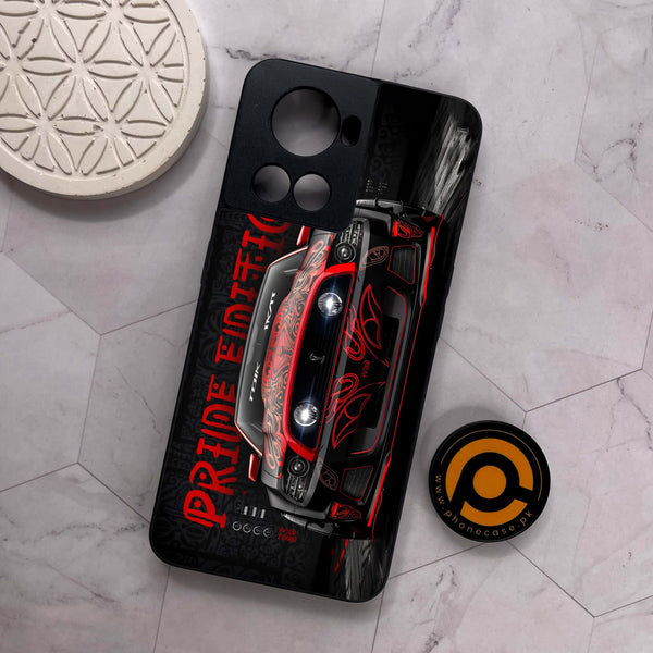 OnePlus 10R - Cobra X Racing Car - Premium Metal Printed soft Bumper shock Proof Case