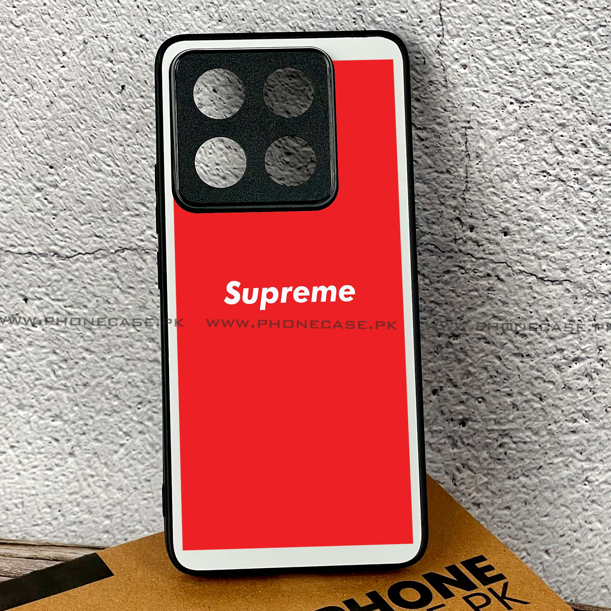 Xiaomi 14T - Supreme Series - Premium Printed Glass soft Bumper shock Proof Case