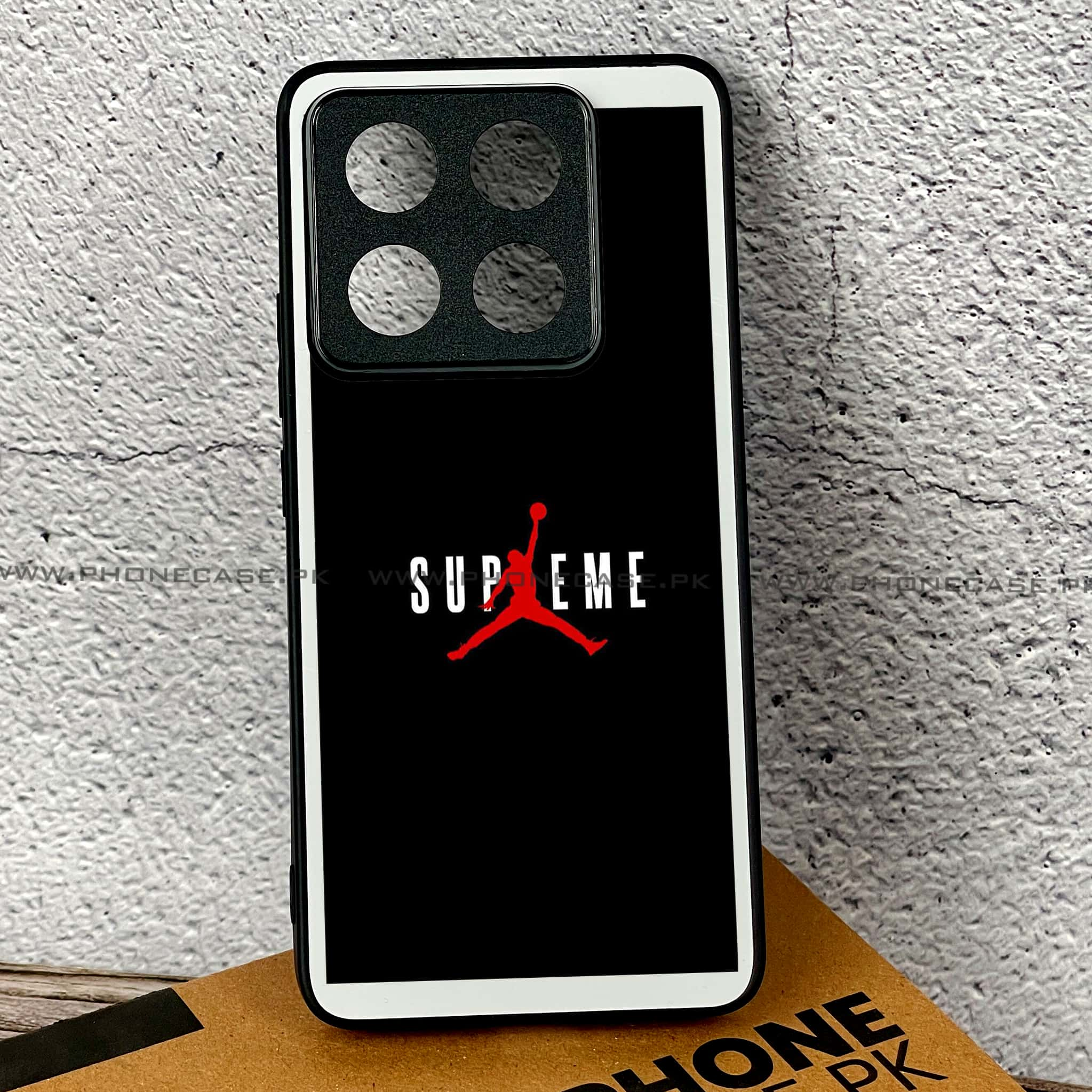 Xiaomi 14T Pro - Supreme Series - Premium Printed Glass soft Bumper shock Proof Case