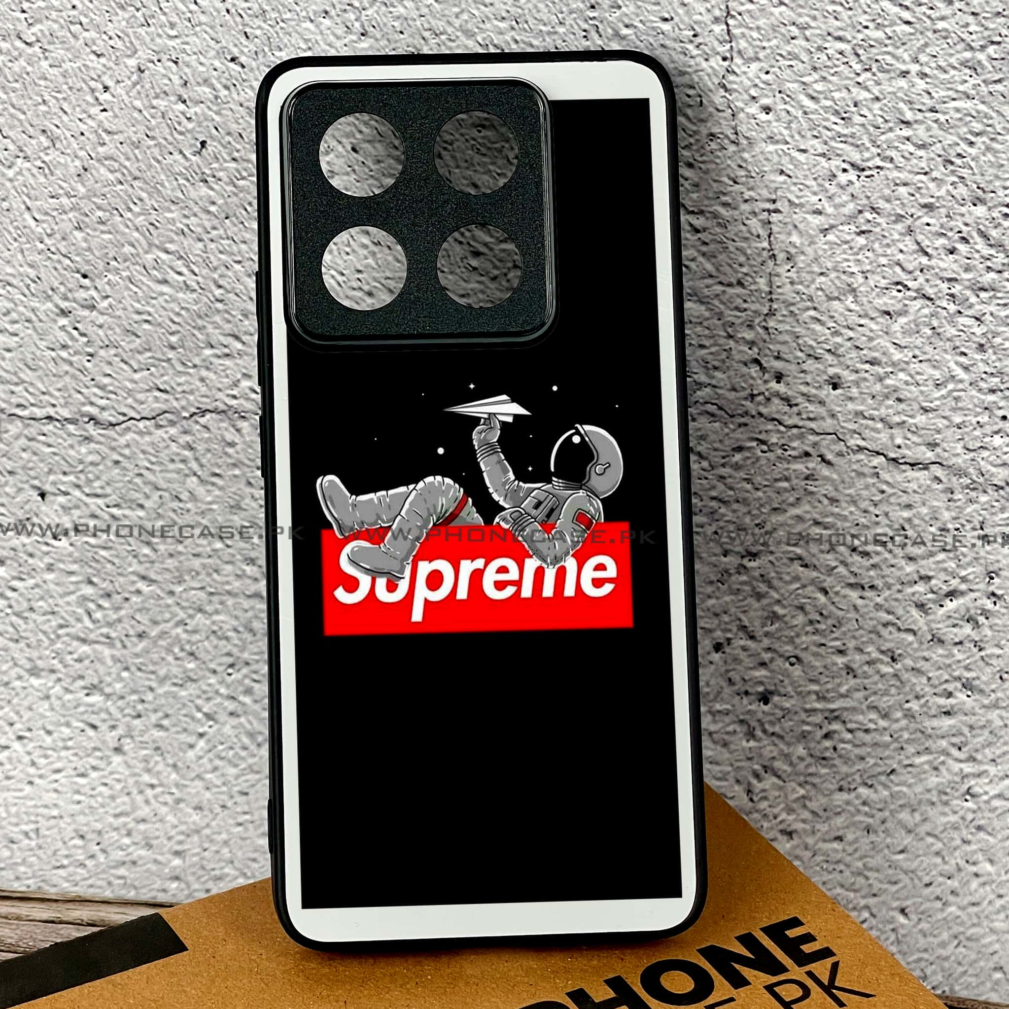 Xiaomi 14T - Supreme Series - Premium Printed Glass soft Bumper shock Proof Case