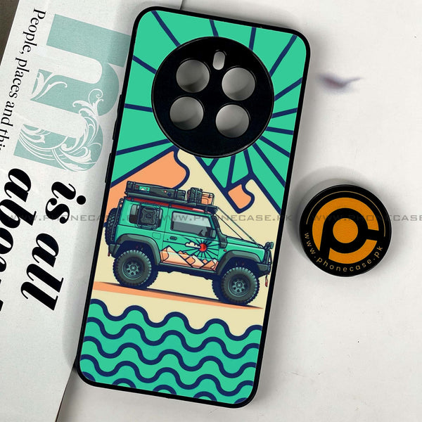 Realme 12 Plus 5G - Suzuki Jimny Design - Premium Printed Glass soft Bumper Shock Proof Case