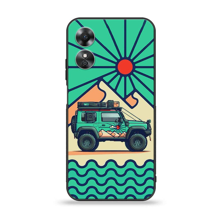 Oppo A17 - Suzuki Jimny Design - Premium Printed Glass Case
