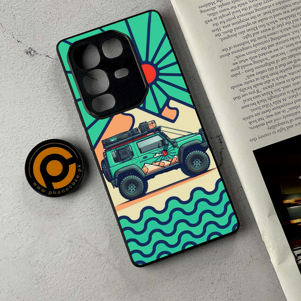 Infinix Note 50 Pro Plus - Suzuki Jimny Design - Premium Metal Printed Soft Bumper Shockproof Case