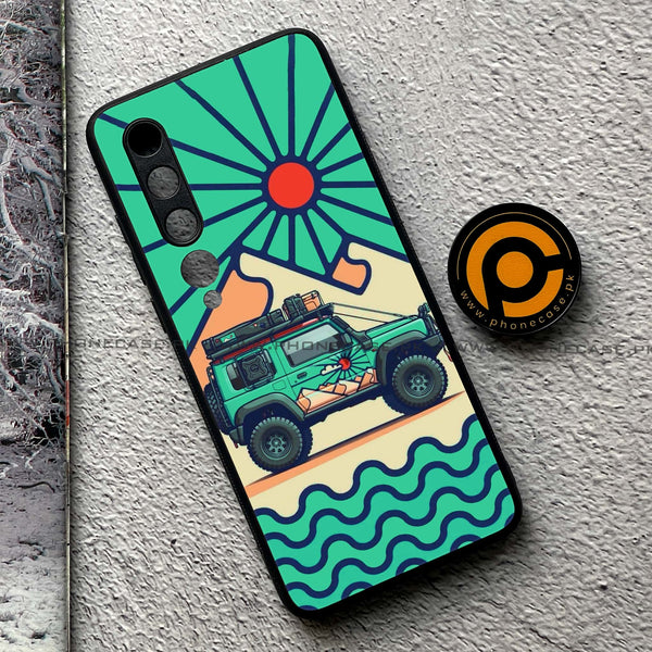 Xiaomi Mi 10 - Suzuki Jimny Design - Premium Printed Metal soft Bumper shock Proof Case