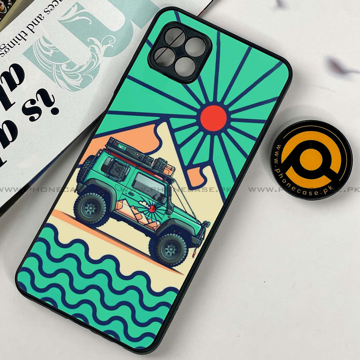 Samsung Galaxy A22 5G - Suzuki Jimny Design - Premium Printed Metal soft Bumper shock Proof Case
