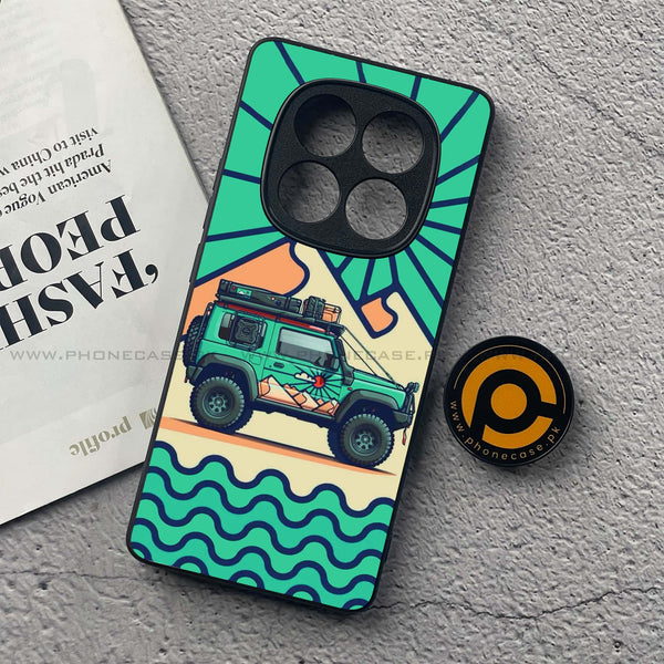 Redmi Note 14 Pro Plus 5G - Suzuki Jimny Design - Premium Printed Glass soft Bumper Shock Proof Case