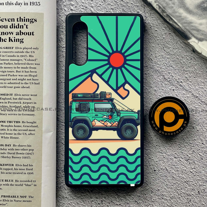 LG Velvet - Suzuki Jimny Design - Premium Printed Glass soft Bumper shock Proof Case