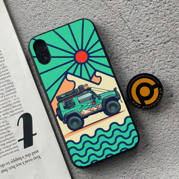 iPhone XR - Suzuki Jimny Design - Premium Metal Printed soft Bumper shock Proof Case
