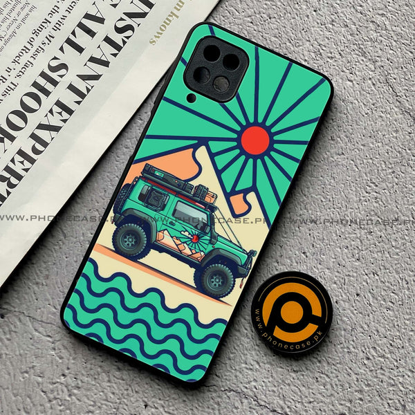 Samsung Galaxy A12 - Suzuki Jimny Design - Premium Printed Glass Case