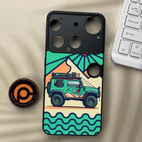 Nothing Phone 3 - Suzuki Jimny Design - Premium Metal Printed soft Bumper shock Proof Case