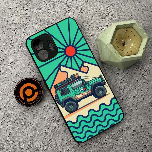 Nothing Phone 2 - Suzuki Jimny Design - Premium Metal Printed soft Bumper shock Proof Case