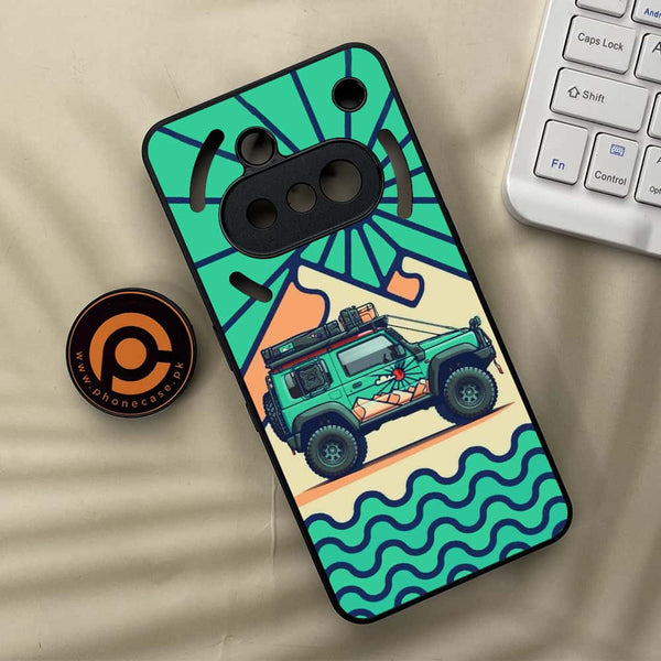 Nothing Phone 3a - Suzuki Jimny Design - Premium Metal Printed soft Bumper shock Proof Case