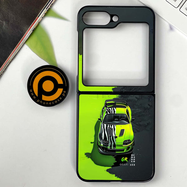 Galaxy Z Flip 7 - Trish Art - Premium Metal Printed soft Bumper shock Proof Case