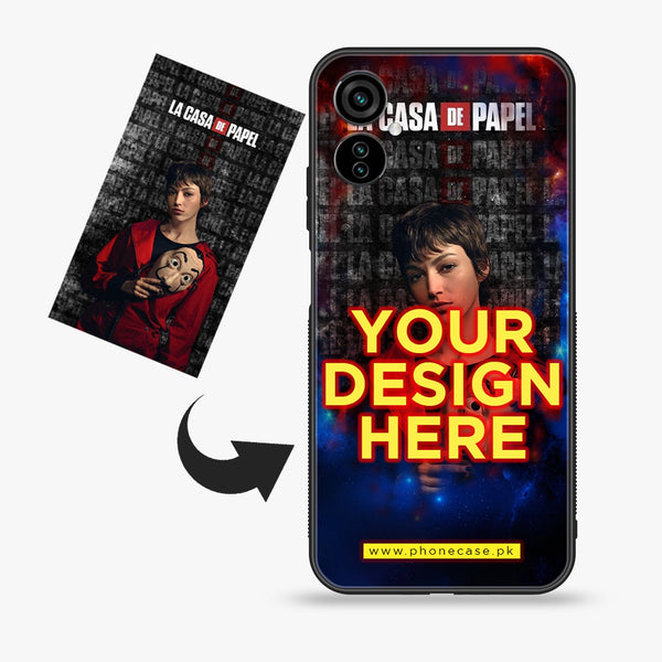 Tecno Spark 9T - Customize your own - Premium Metal Printed soft Bumper shock Proof Case