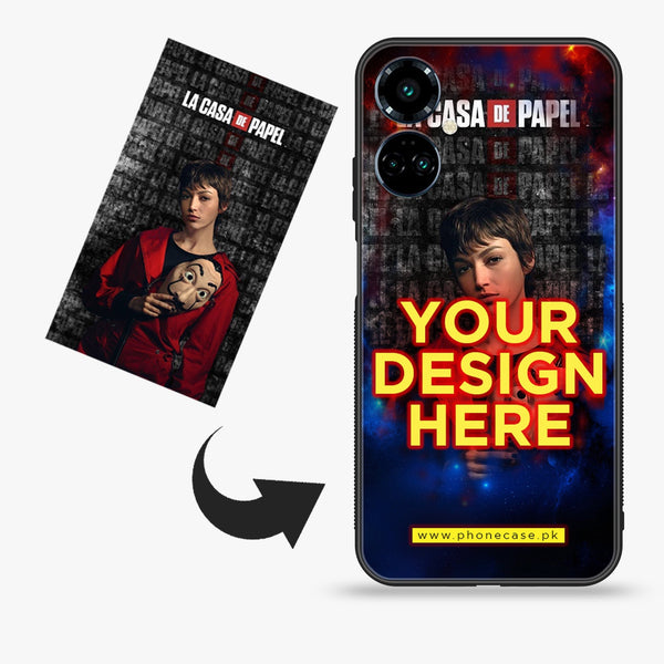 Tecno Camon 19 Pro Mondrian - Customize your own - Premium Metal Printed soft Bumper shock Proof Case
