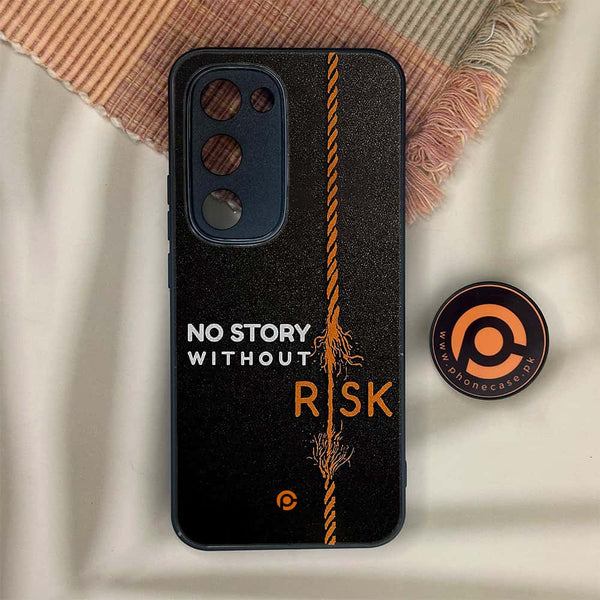 Tecno Spark 40 Pro - Risk Taker - Premium Metal Printed soft Bumper shock Proof Case CS-38131