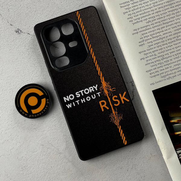 Infinix Note 50 Pro Plus - The Risk Taker - Premium Metal Printed Soft Bumper Shockproof Case