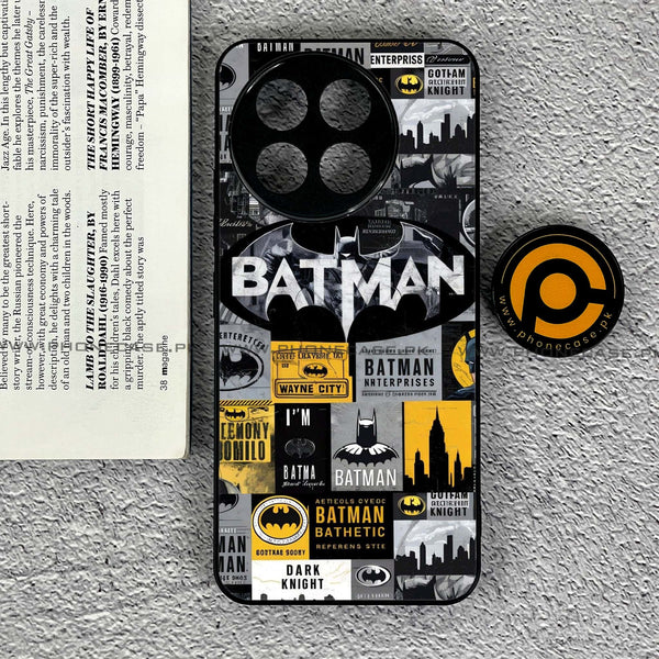 Tecno Spark 30 Pro -  The Gotham Collage - Premium Printed Metal soft Bumper shock Proof Case