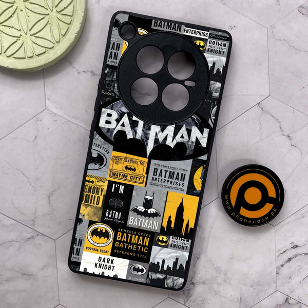 Infinix Zero 40 5G - The Gotham Collage - Premium Metal Printed soft Bumper shock Proof Case