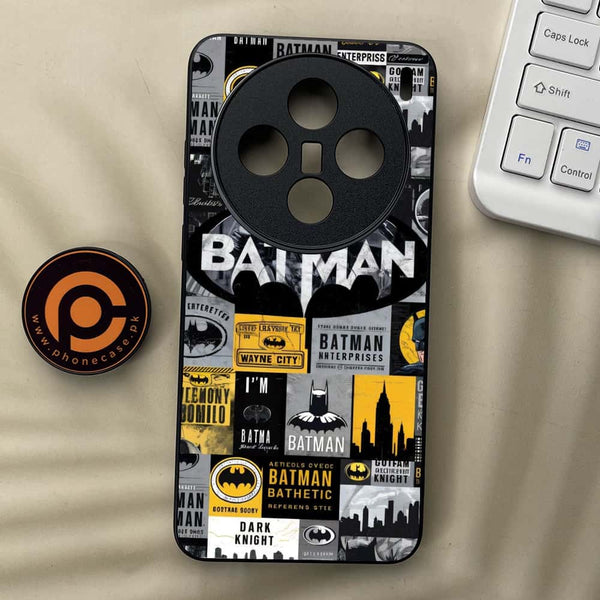 Vivo X200 - The Gotham Collage - Premium Metal  Printed soft Bumper shock Proof Case